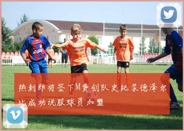 热刺即将签下M费创队史纪录德泽尔比成功说服球员加盟